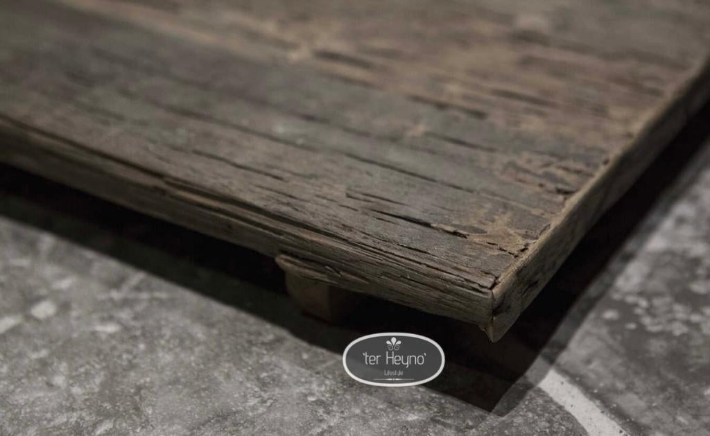Bajot oud hout plank oude houten stoer sober landelijk, Verzenden, Nieuw