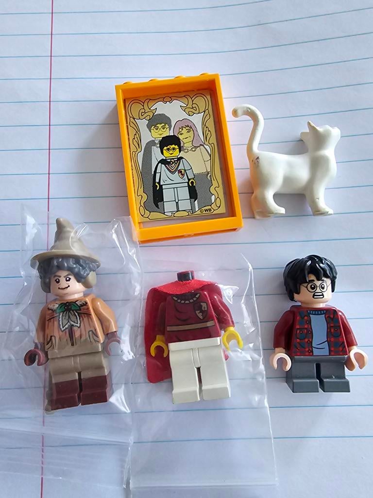 Lego harry Potter mini figuren, heks, harry, raam, kat, Ophalen of Verzenden
