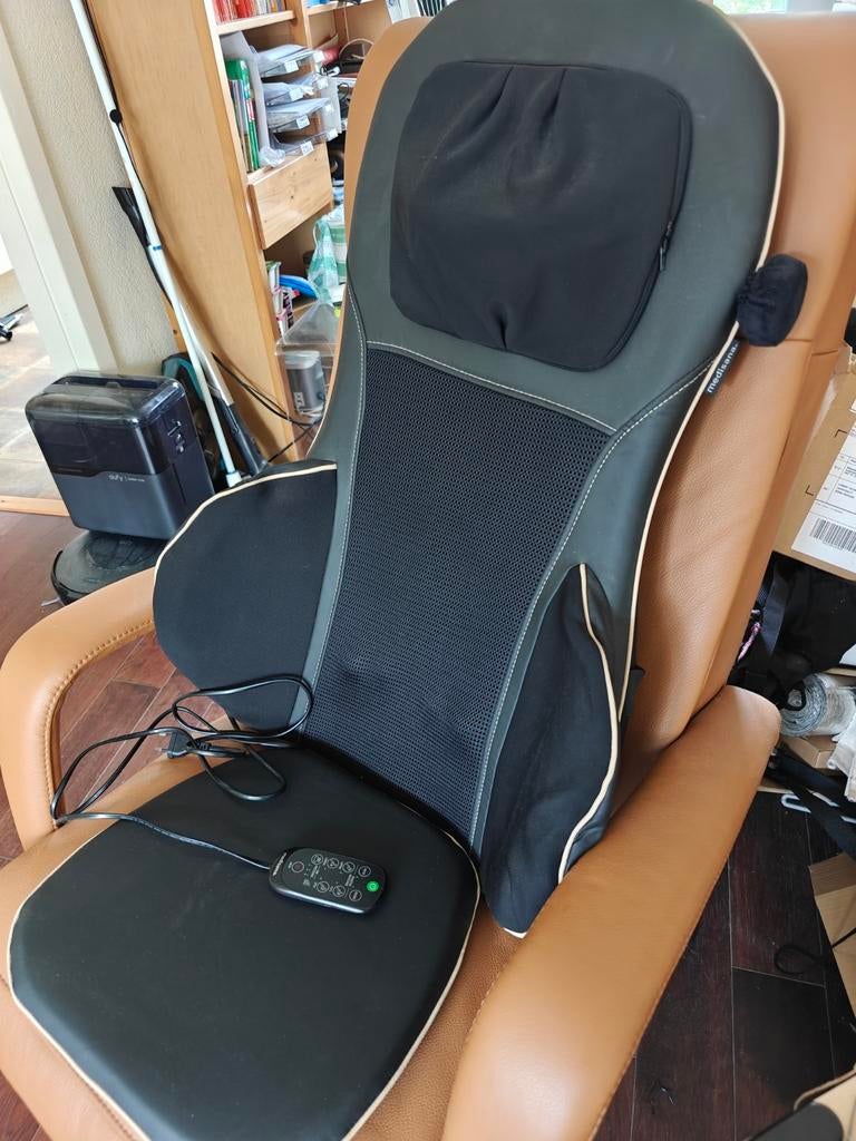 Medisana Shiatsu massagekussen met warmtefunctie, Ophalen of Verzenden, Zo goed als nieuw, Massagestoel of Kussen