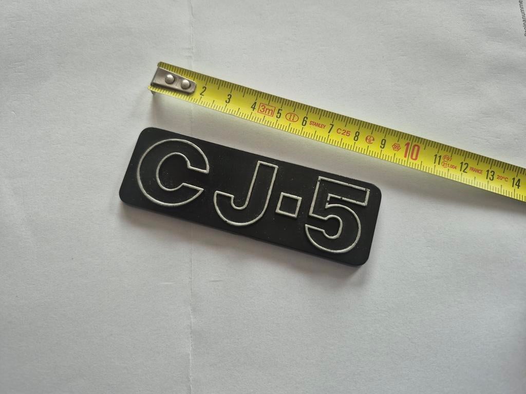 Jeep CJ 5 Boddy Embleem. Nieuw., Ophalen of Verzenden, Nieuw