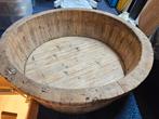 Ronde houten olijfbak maat L, Ophalen, Rond, Hout