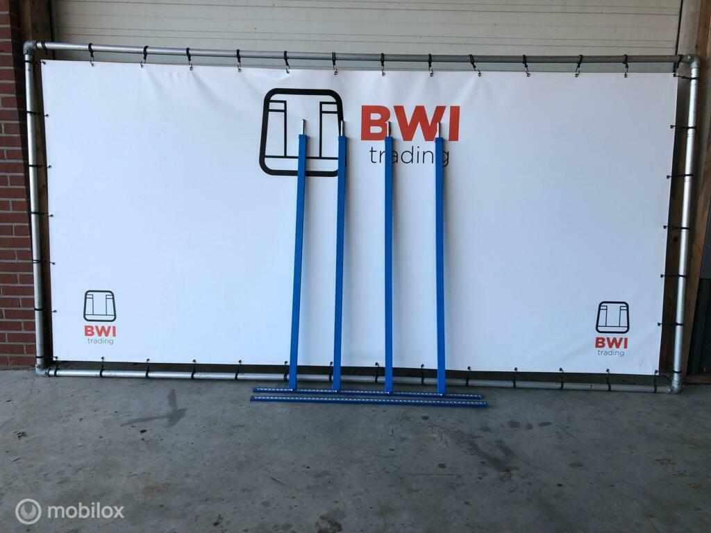 Sortimo bedrijfswagen inrichting / ladingstangen + rail H1, Gebruikt, Ophalen of Verzenden