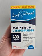 Leefvitaal Magnesium L-Tryptofaan/B6 - 70 capsules, Ophalen of Verzenden, Nieuw, Poeder of Drank