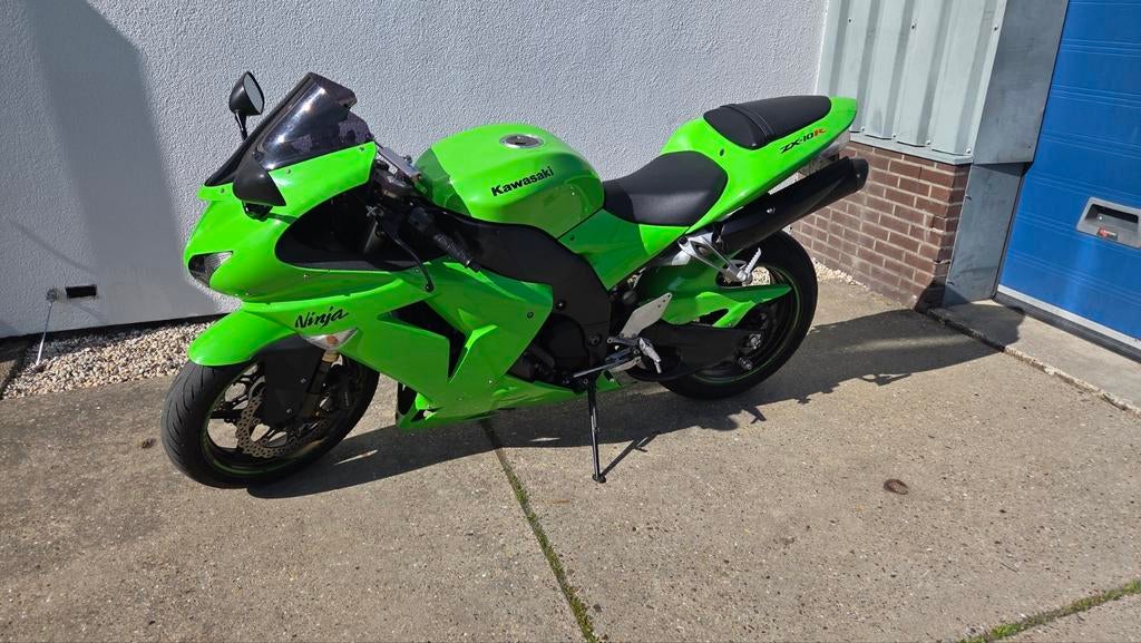 Kawasaki ZX10R Ninja uit 2006, nette staat, Motoren, Motoren | Kawasaki, 4 cilinders, Motorrijbewijs A, 1000 cc, Sport