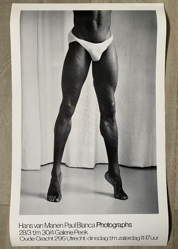 Hans van Manen - Gesigneerde poster - 1982, Ophalen of Verzenden