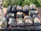 13 x basalt stenen, Tuin en Terras, Ophalen, Antraciet, Basalt