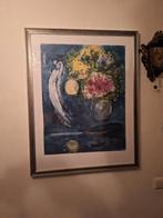 Schilderij chaggal love couple kunstdruk 1974, Antiek en Kunst, Ophalen of Verzenden