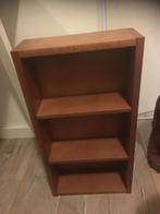 Wand kast met planken hout H60xB32cm boekenkast, Ophalen, Zo goed als nieuw
