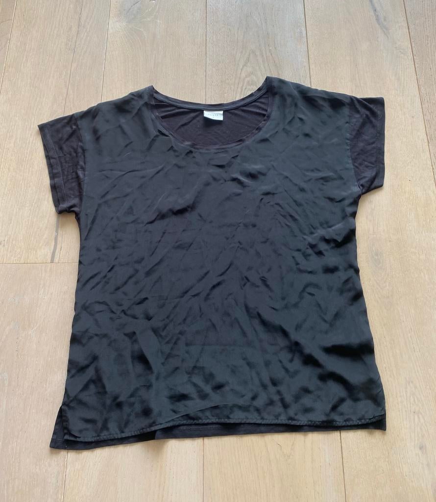 Zijde top dante 6 maat M nieuwstaat, Kleding | Dames, Ophalen of Verzenden, Zo goed als nieuw, Maat 38/40 (M), Zwart
