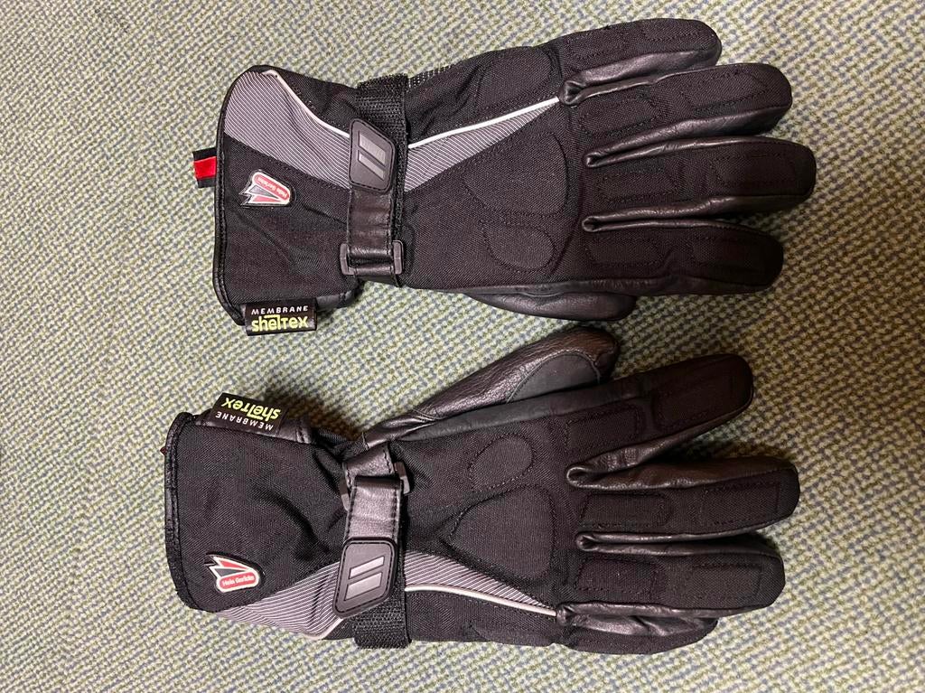 Hein Gericke Motor handschoenen zwart-grijs xs, Ophalen of Verzenden, Tweedehands, Dames, Handschoenen