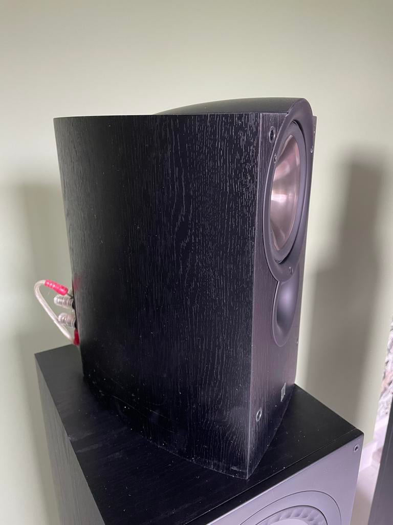 KEF iQ1 Boekenplank Luidsprekers - Uitstekende Staat, Overige merken, Ophalen of Verzenden, Zo goed als nieuw, 60 tot 120 watt