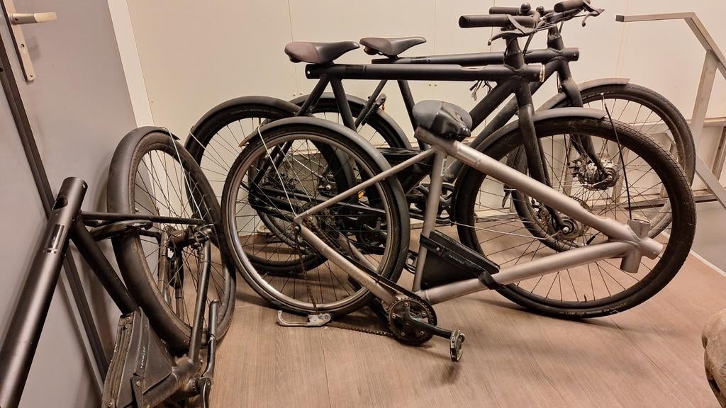 Vanmoof S1 electrified, Ophalen