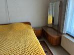 Vintage Mid Century Slaapkamer Set met 160cm bed, Ophalen, Gebruikt, Tweepersoons, Mid Century