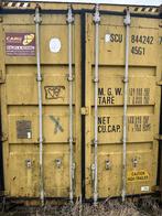 Opslag zeecontainer 40 ft HC, Ophalen