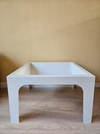 Vintage Flair bijzettafeltje/ tijdschrift tafeltje, Ophalen of Verzenden, Rechthoekig, Minder dan 55 cm