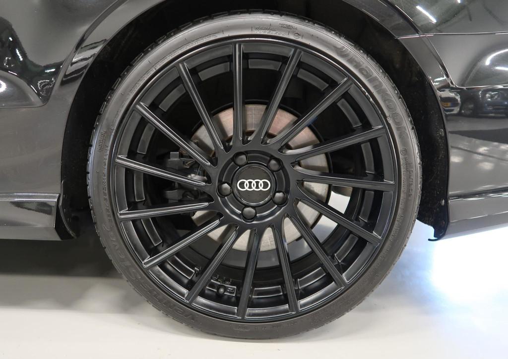 Audi S3 Cabriolet 2.0 TFSI S3 quattro Zwart Leer Navigatie 1, Auto's, Automaat, S3, Gebruikt, 4 stoelen