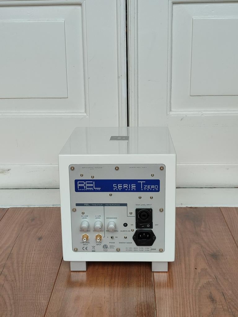 Mooie compacte Rel subwoofer, Ophalen of Verzenden, Gebruikt