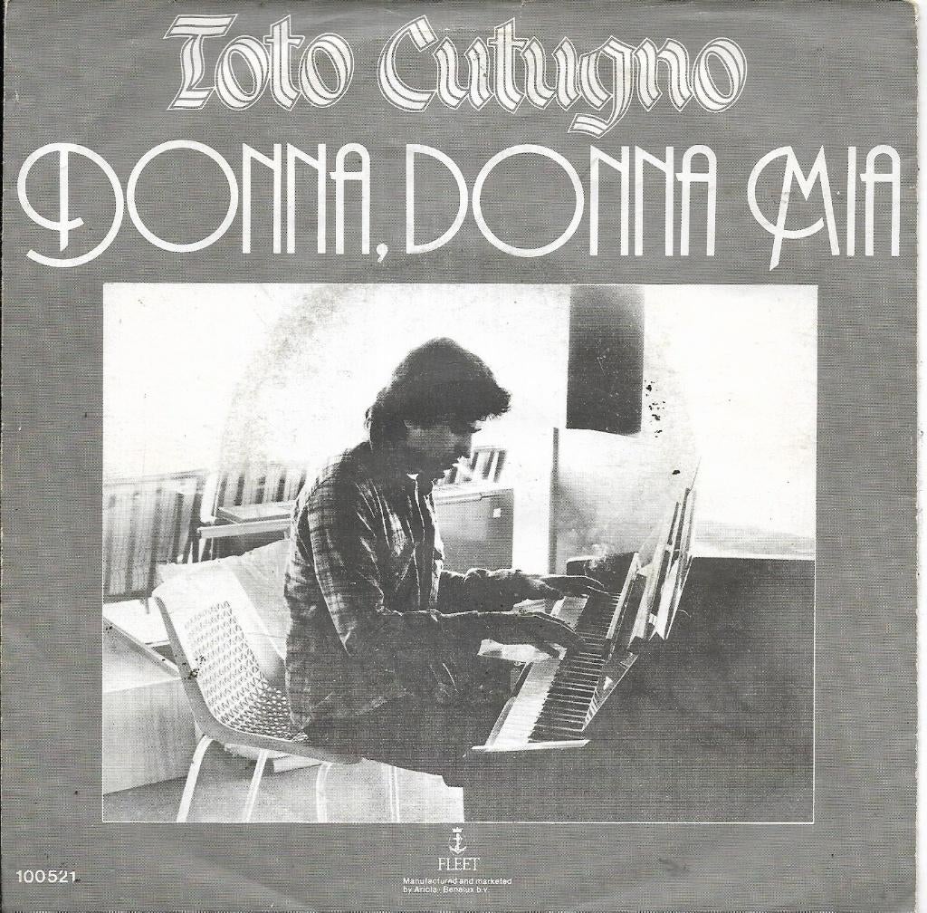 Toto Cutugno-Donna Donna Mia, Gebruikt, 7 inch, Pop, Single