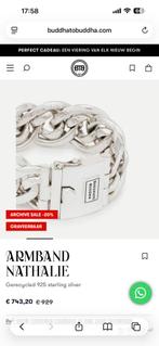 Buddha to Buddha Nathalie armband - Zilveren schakelarmband, Sieraden, Tassen en Uiterlijk, Ophalen, Gebruikt, Zilver, Zilver