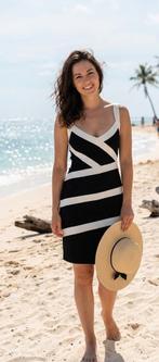 jurk Bisou Bisou, Maat 38/40 (M), Verzenden, Zwart, BIsou Bisou