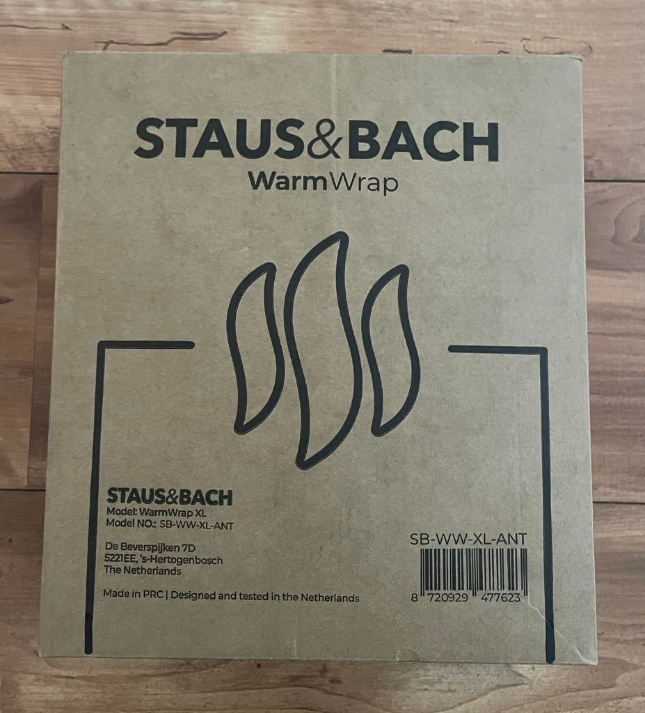 Staus & Bach WarmWrap XL - Nieuw in doos, Diversen, Ophalen of Verzenden, Nieuw