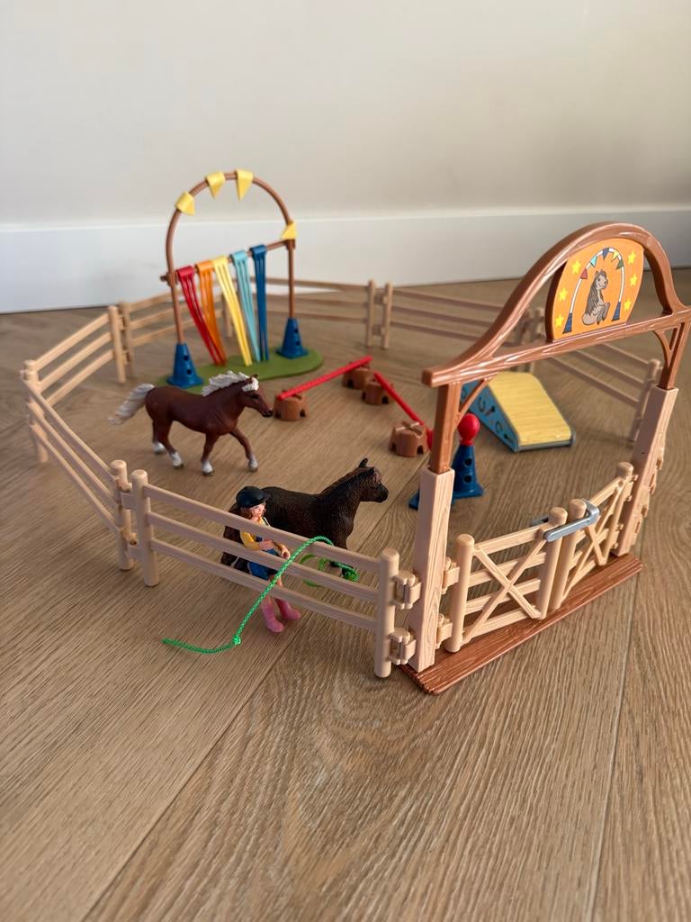 Schleich paarden zo goed als nieuw, Ophalen of Verzenden, Zo goed als nieuw, Jongen of Meisje