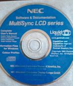 NEC MultiSync LCD Series Software & Documentatie CD, Ophalen of Verzenden, Gebruikt, Windows