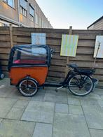 Babboe bakfiets goedgekeurd, Fietsen en Brommers, Fietsen | Bakfietsen, 4 kinderen of meer, Gebruikt, Huif, Ophalen
