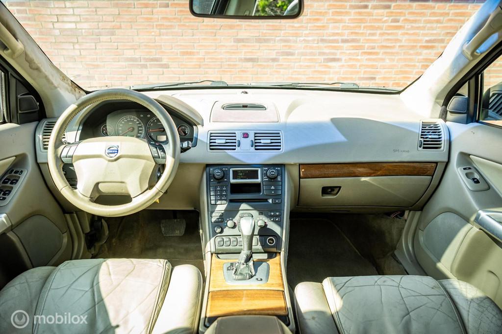 Volvo XC90 2.5 T Elan |Dakje |Leder |Trekhaak |Dist vv, Auto's, Volvo, Gebruikt, 7 stoelen, 2521 cc, Bedrijf