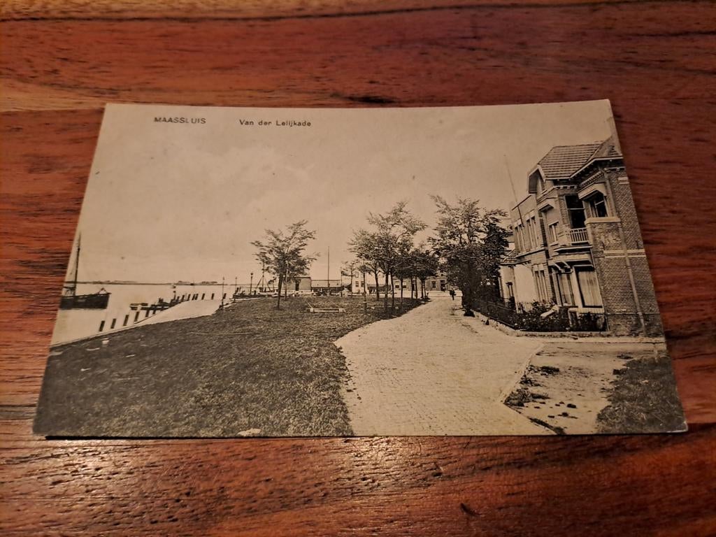 Maassluis, van der Lelykade, Verzamelen, Ansichtkaarten | Nederland, Ophalen of Verzenden