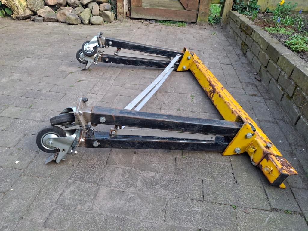 Verbreedbare en verzwaarde bokken tot 2m20, Doe-het-zelf en Verbouw, Werkbanken, Gebruikt, 170 cm of meer, Ophalen of Verzenden