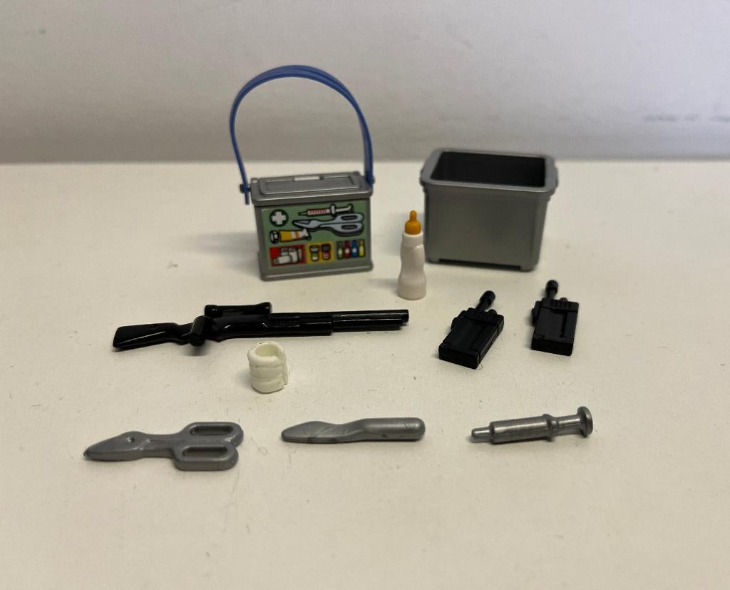 Dieren nr 93: Toebehoren Safari 4826 Boswachter 4206 4207, Ophalen of Verzenden, Gebruikt, Los playmobil