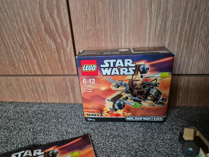 LEGO Star Wars 75129 Wookiee Gunship Microfighter, Kinderen en Baby's, Speelgoed | Duplo en Lego, Zo goed als nieuw, Lego, Complete set