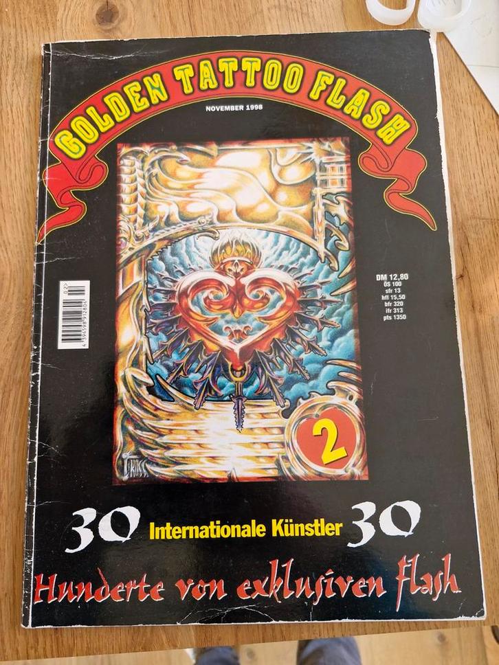 Golden tattoo flash, Boeken, Kunst en Cultuur | Fotografie en Design, Overige onderwerpen, Ophalen of Verzenden