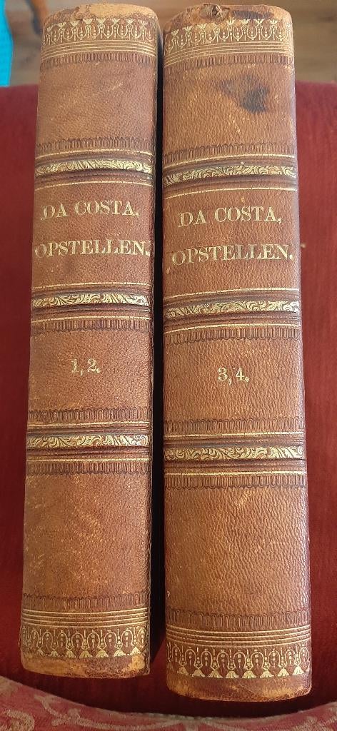 Opstellen 4 dln in 2 vol., mr. Is. Da Costa, Boeken, Ophalen of Verzenden, Gelezen, Christendom | Protestants