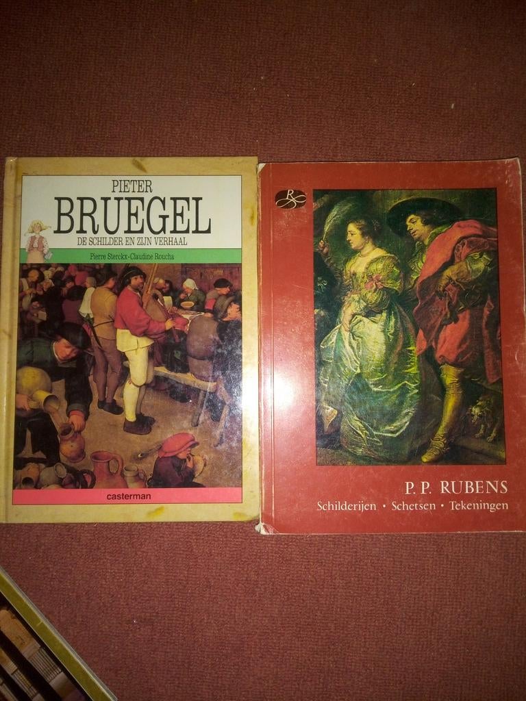 Kunstboeken: Pieter Bruegel & P.P. Rubens, Verzenden, Gelezen, Schilder- en Tekenkunst, Pierre Sterckx, Claudine Roucha (Bruegel)