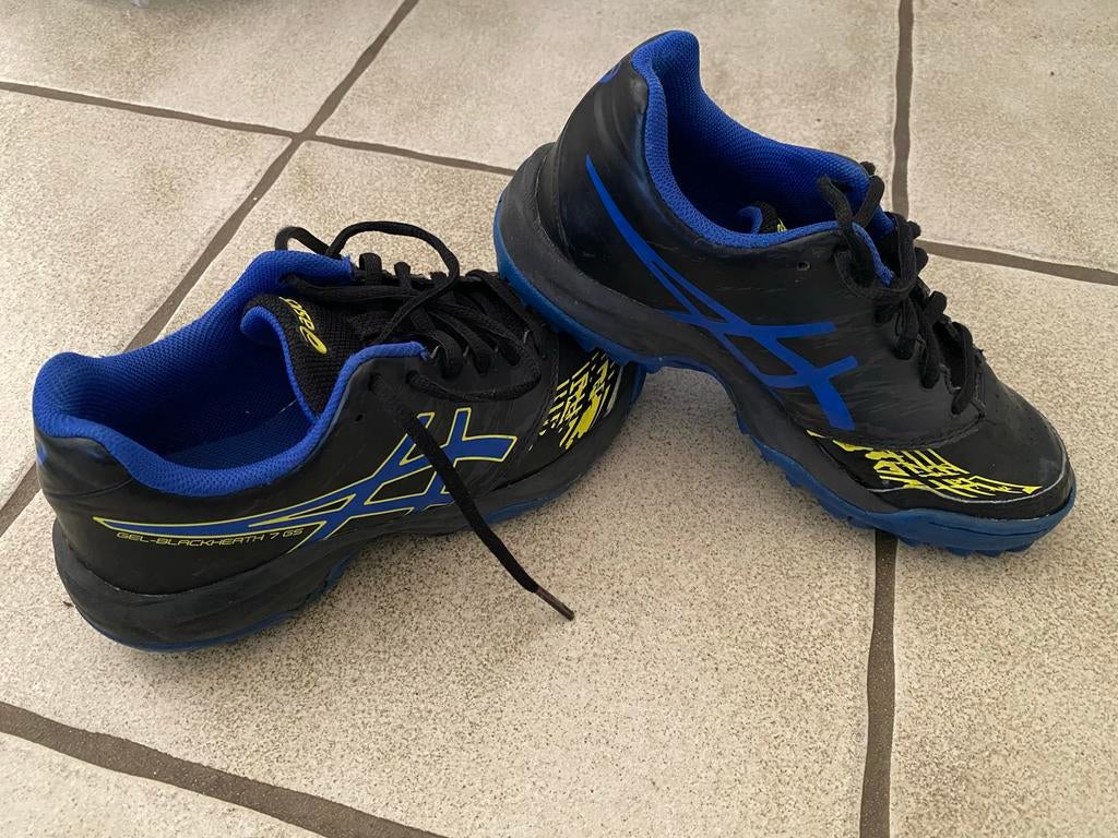 Asics Gel-Blackheath 7 GS Junior Hockeyschoenen kunstgras, Ophalen of Verzenden, Gebruikt