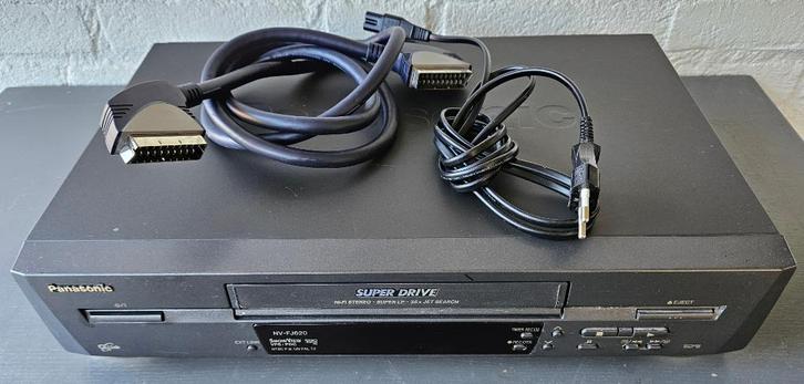 Panasonic VHS videorecorder NV-FJ620EG-K, Audio, Tv en Foto, Videospelers, Gebruikt, VHS-speler of -recorder, Ophalen