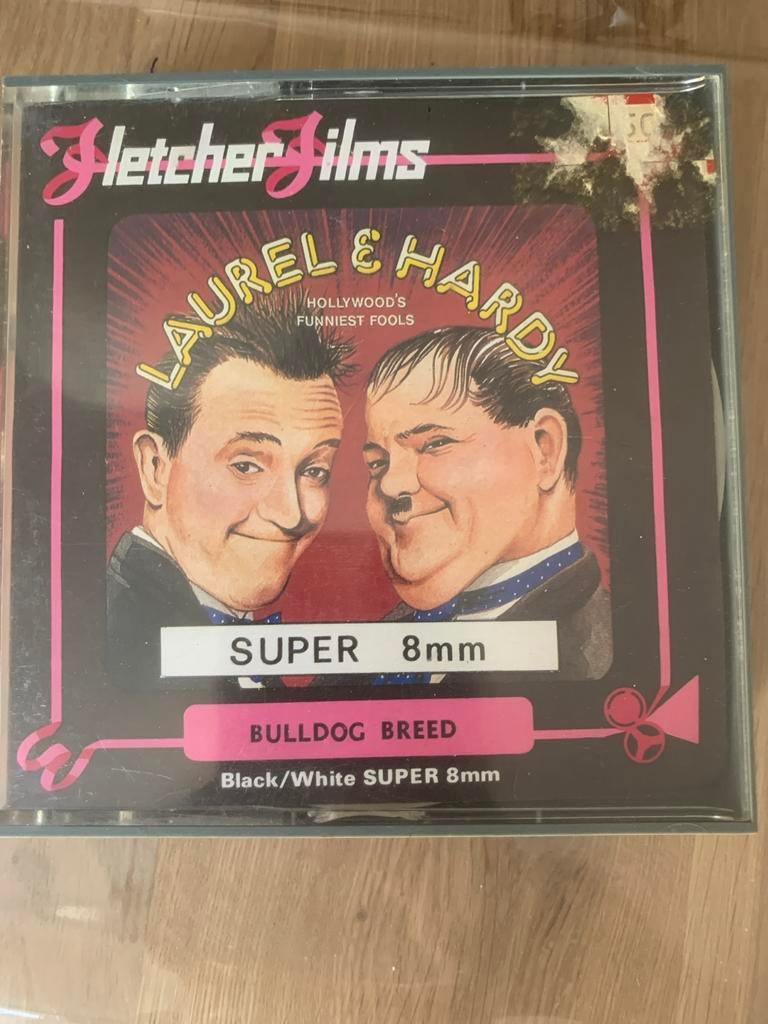 Laurel & Hardy Super 8mm Film - Bulldog Breed, Alle leeftijden, Ophalen of Verzenden, Gebruikt, Komedie