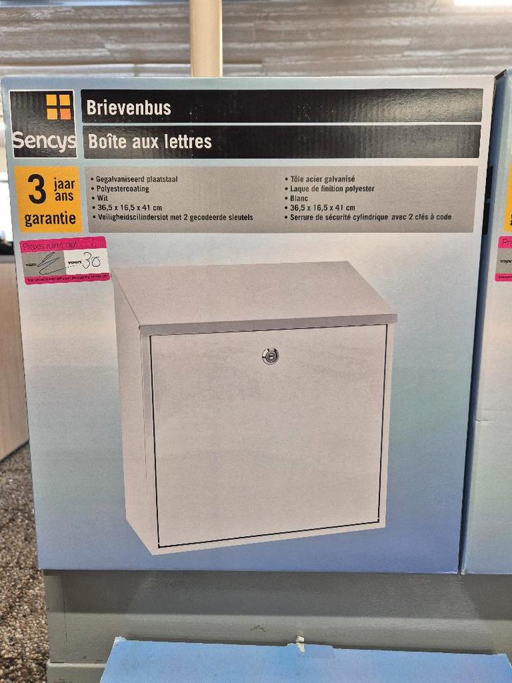 Brievenbus, Tuin en Terras, Brievenbussen, Nieuw, Wandbrievenbus, Overige materialen, Ophalen