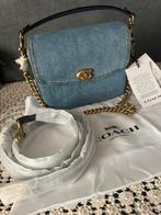 Coach Cassie 19 denim tas, Ophalen of Verzenden, Nieuw, Blauw, Schoudertasje