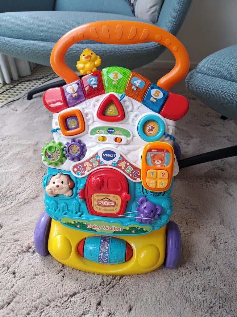 VTech Baby Walker: Interactieve Loopwagen met Geluid, Ophalen of Verzenden, Overige typen, Met licht