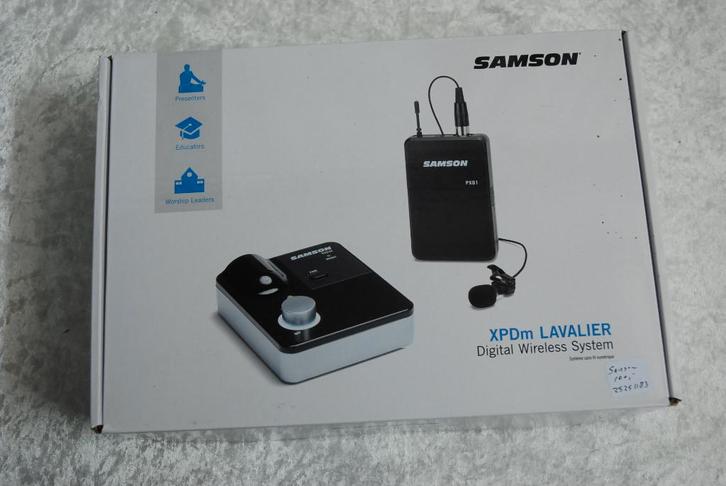 Samson Draadloos zender systeem xpdm lavalier digital, Muziek en Instrumenten, Instrumenten | Onderdelen, Gebruikt, Overige instrumenten