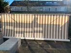 Brustor zonnescherm 5,2 meter breed, Tuin en Terras, Tuinhekken en Hekwerk, Ophalen, Zo goed als nieuw, Aluminium