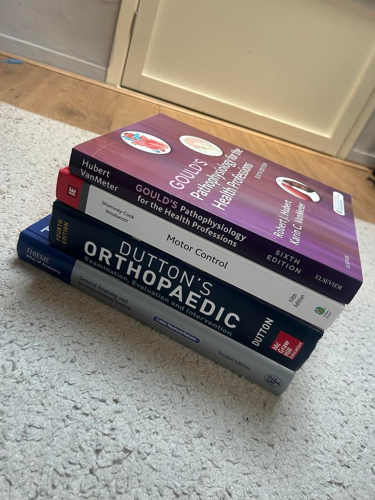 Fysiotherapie studieboeken, Ophalen of Verzenden, Beta, Gelezen, HBO