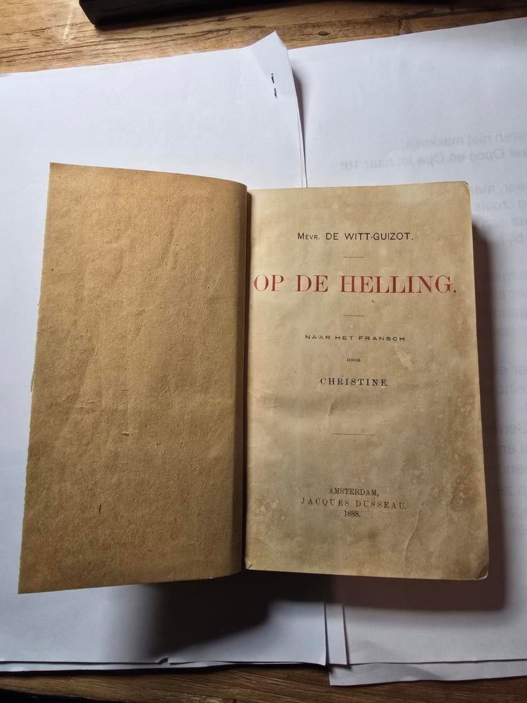 Op de helling., Ophalen of Verzenden