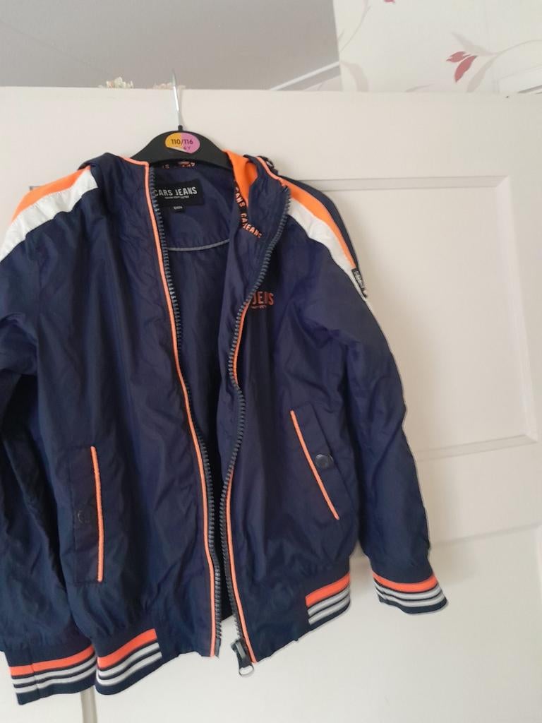 Zomerjas CarsJeans 128, Kinderen en Baby's, Kinderkleding | Maat 128, Ophalen of Verzenden, Zo goed als nieuw, Jas, Jongen