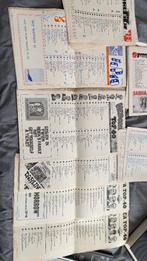 Veronica Top 40 hitlijsten diverse jaren te koop, Ophalen, Gebruikt, Boek, Tijdschrift of Artikel