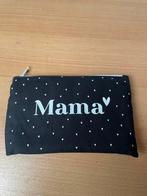 Mama etui / make-up tasje - Zwart met witte hartjes, Ophalen of Verzenden, Nieuw, Zwart, Overige merken