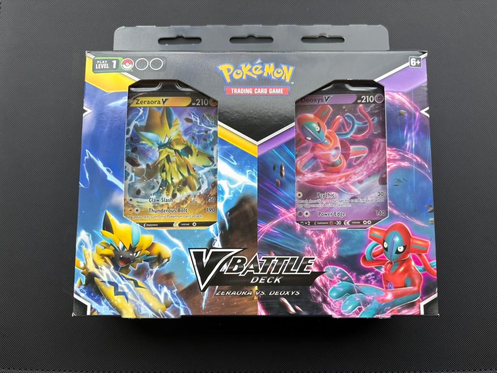 Zeraora V & Deoxys V Battle Deck Sealed, Ophalen of Verzenden, Nieuw, Speeldeck